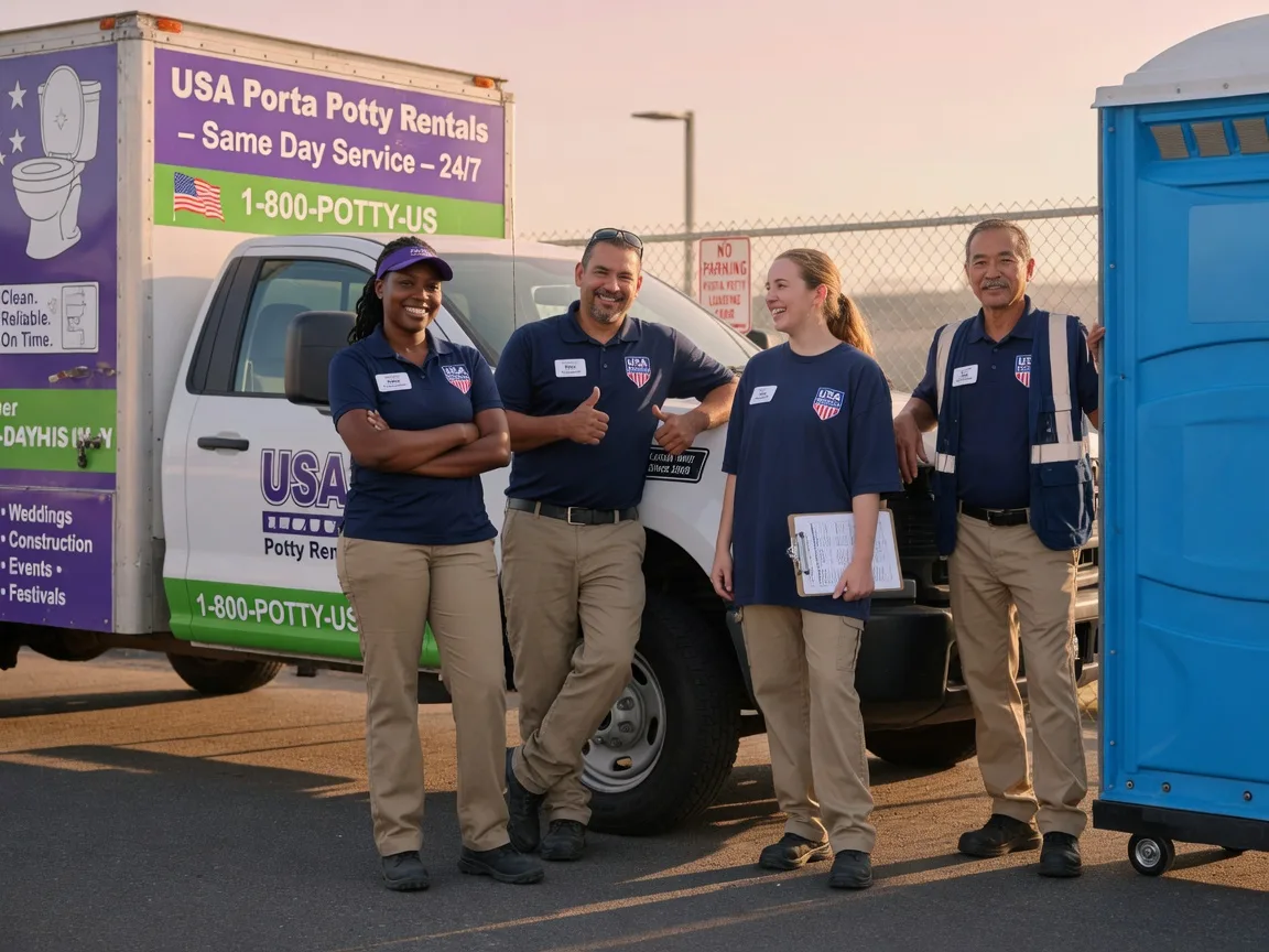 Porta Potty Rental company in Quincy, IN